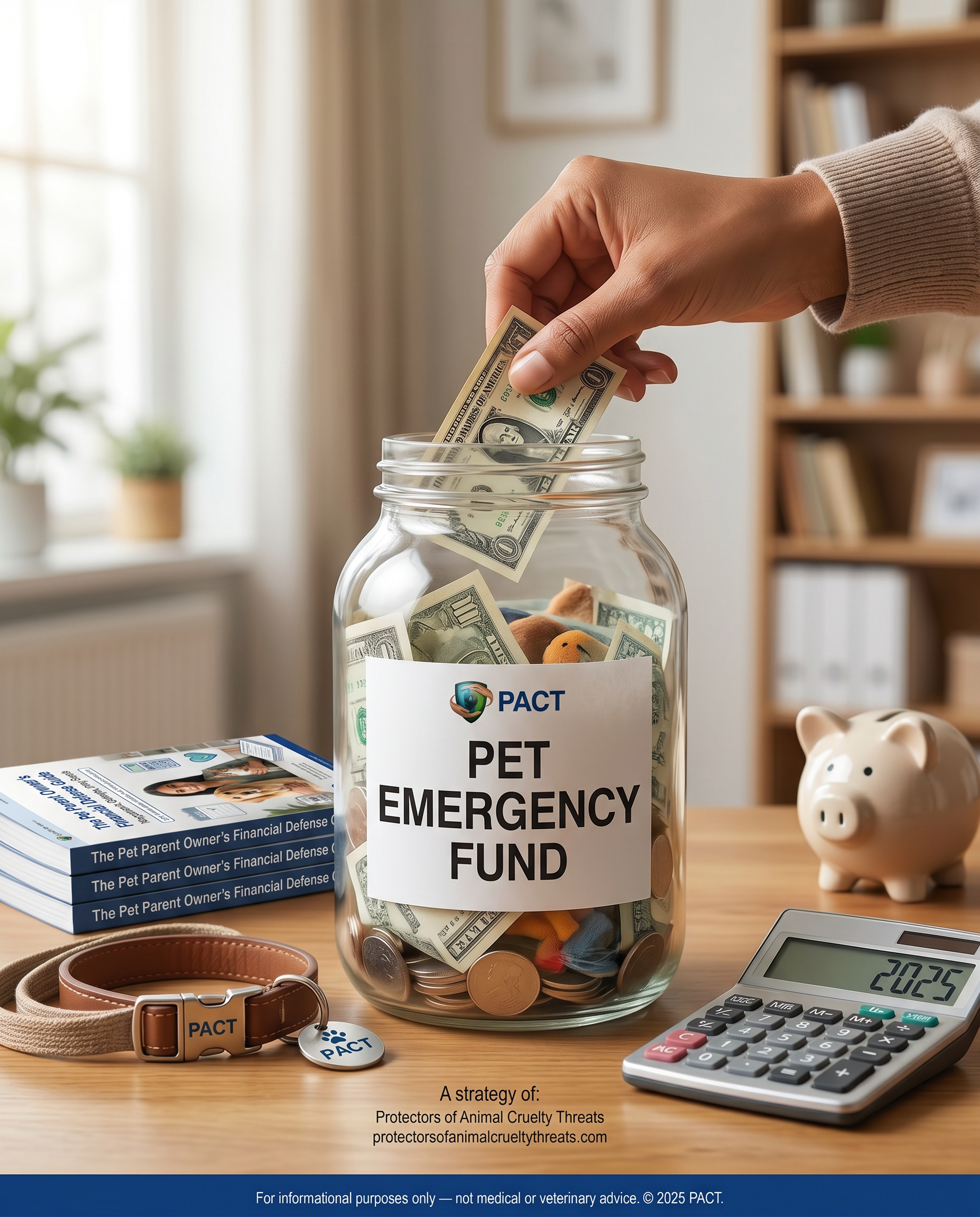 Cover of The Pet Parent Owner’s Financial Defense Guide 2025 Edition digital book for veterinary expense planning