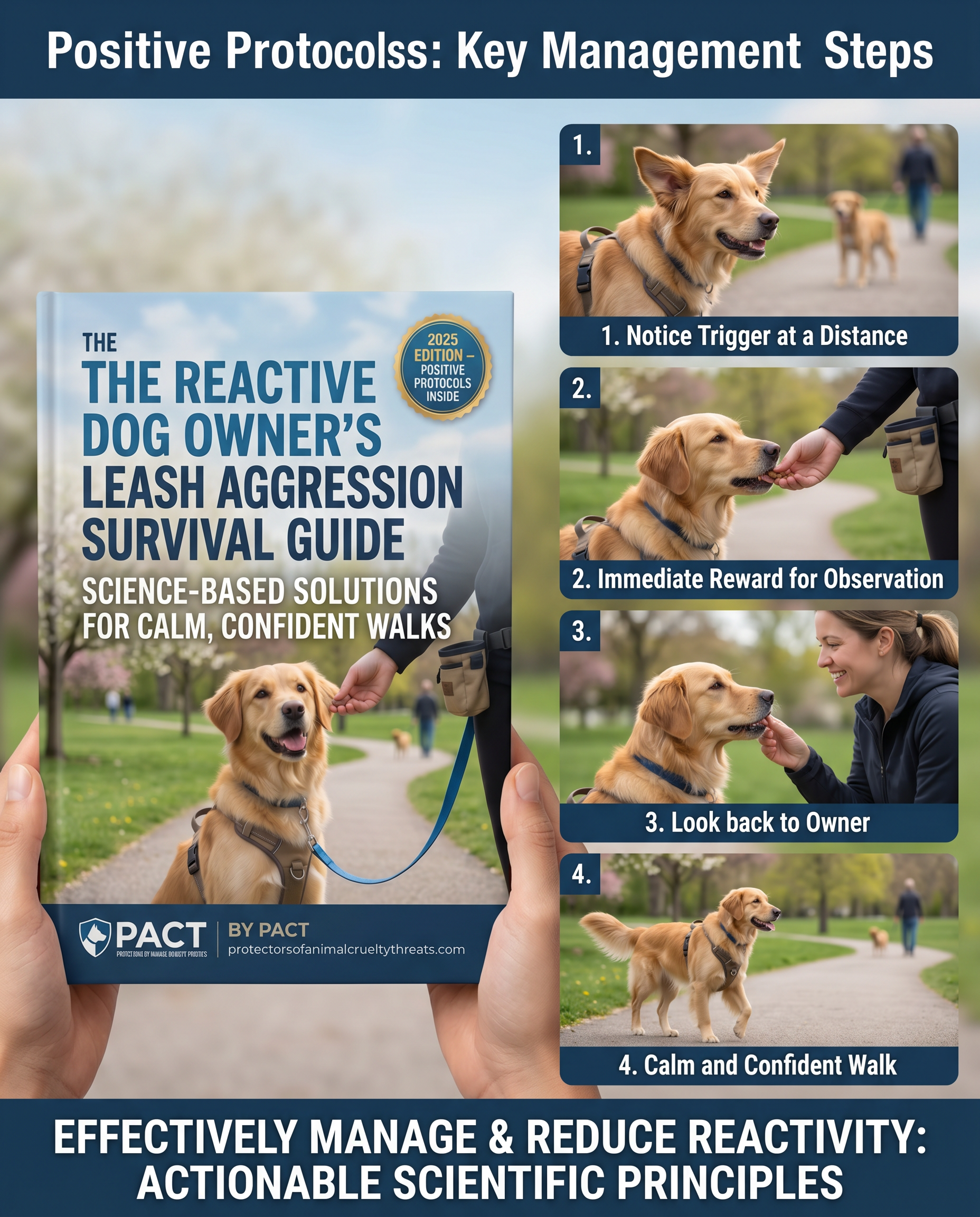 Cover image of The Reactive Dog Owner's Leash Aggression Survival Guide 2025 Edition digital book