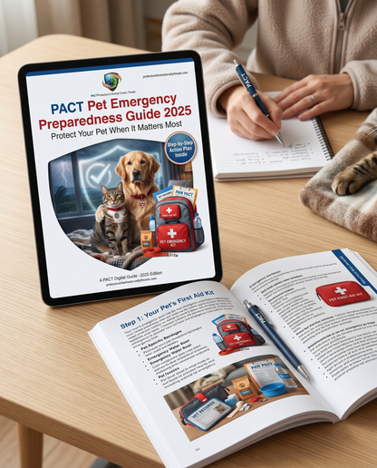 The Pet Parent Owner’s Emergency Preparedness Guide 2025 Edition | Instant Digital Download