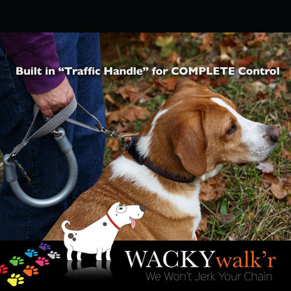 Short no pull leash for strong pullers and big breeds, Urban Walk'r design