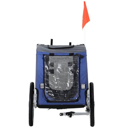 Bike Trailer Cargo Cart for Dogs & Pets - Heavy Duty Weather Resistant