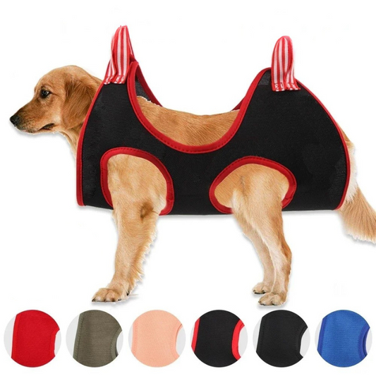 Pet Grooming Hammock for Dogs & Cats - Bath & Nail Cutting Restraint Bag