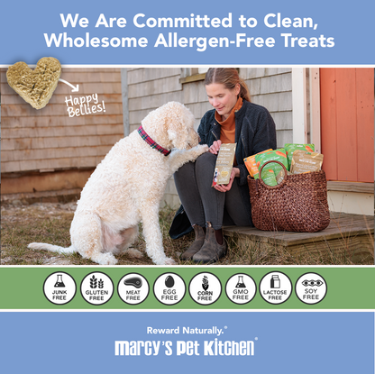 All-Natural Vegan Dog Treats, Healthy Gluten-Free, Marcy's Pet Kitchen