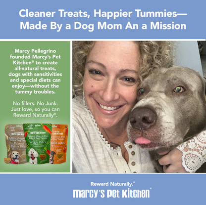 All-Natural Vegan Dog Treats, Healthy Gluten-Free, Marcy's Pet Kitchen
