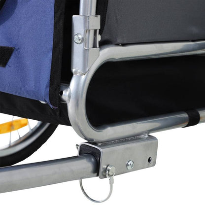 Bike Trailer Cargo Cart for Dogs & Pets - Heavy Duty Weather Resistant