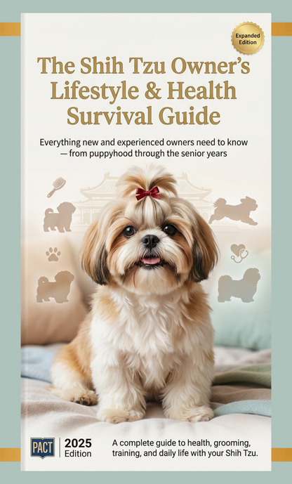 The Shih Tzu Owner's Lifestyle & Health Survival Guide 2025 Edition | Digital Download Deployment