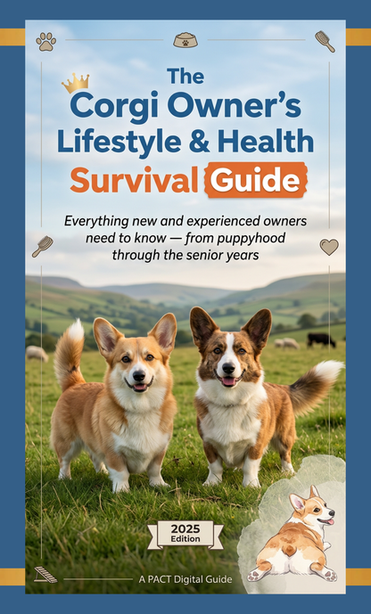 The Corgi Owner's Lifestyle & Health Survival Guide 2025 Edition | Instant Digital Download