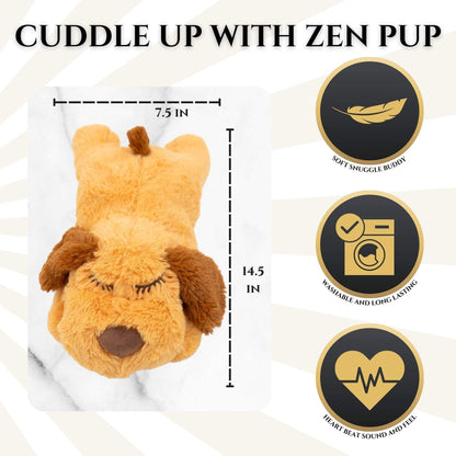 Anxiety Reducing Heartbeat Plush for Dogs - Calming & Comforting Toy
