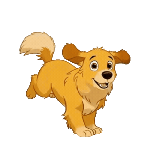 Animated Golden Retriever Sticker Pack — 10 GIF Stickers | Instant Digital Download