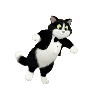 Animated Tuxedo Cat Sticker Pack — 10 GIF Stickers | Instant Digital Download