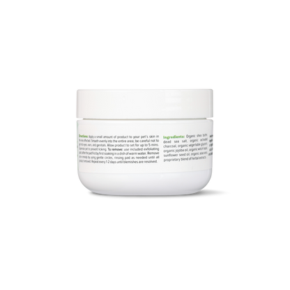 4-ALL PETS natural pet acne remedy jar for blackhead and acne treatment