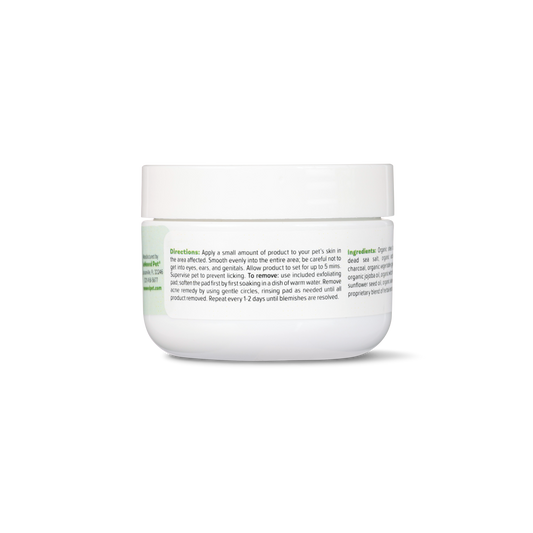 ReNewedPet 4-ALL PETS Acne Blackhead Remedy natural organic pet acne treatment jar