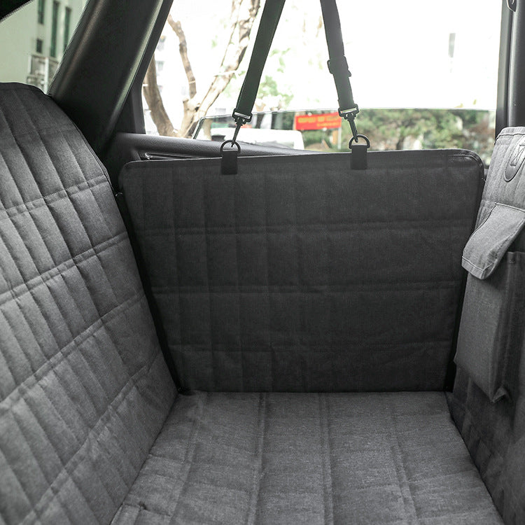 New Vehicle-mounted Pet Mat Water And Dirt Resistant Rear Universal
