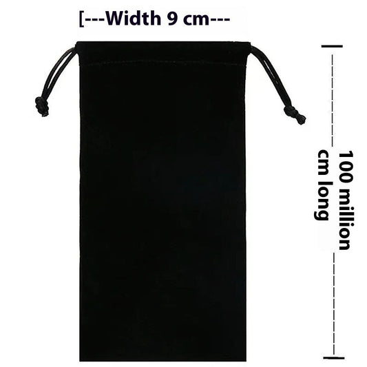 Outdoor Carrying Sunglasses Storage Bag Pressure-proof Flannel Bag