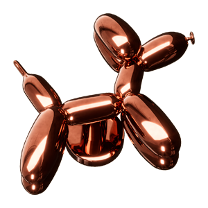 Ballon beige dog collar by SandDog with elegant design and adjustable fit
