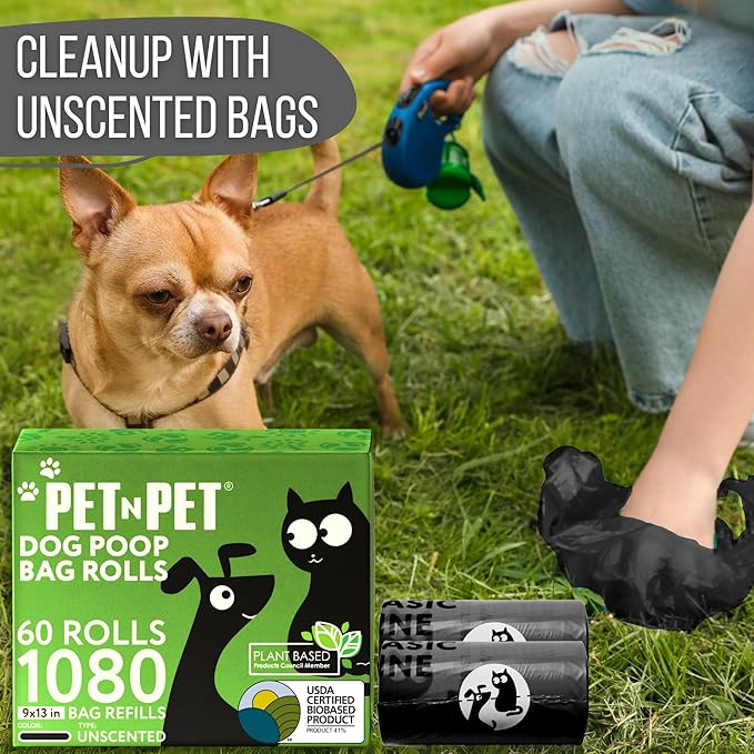 41% Plant-based Poop Bags