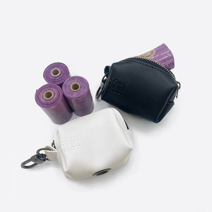 Leather Poop Bag Dispenser - Stylish & Durable Dog Waste Bag Holder