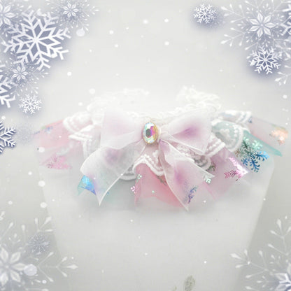 Pet Cat Dog Christmas Dream Scarf Accessories