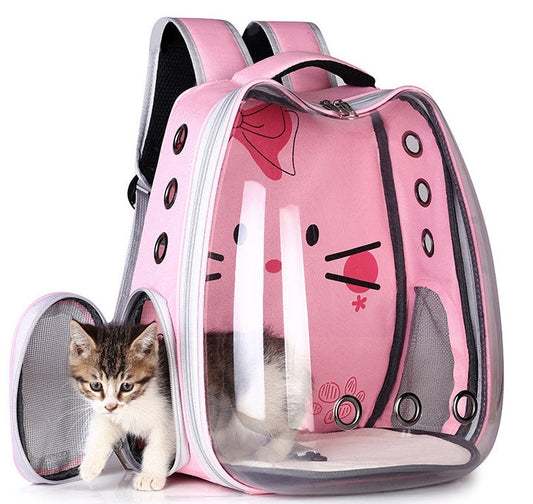 Breathable Space Capsule Pet Backpack