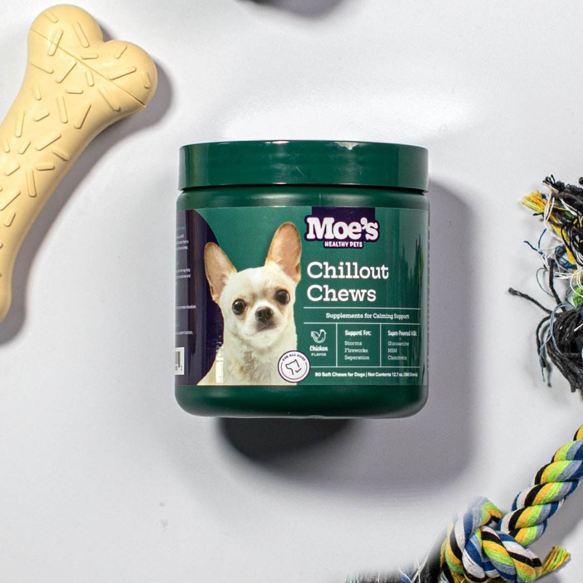 Chillout Chews for Dogs - Natural Stress Relief and Anxiety Support
