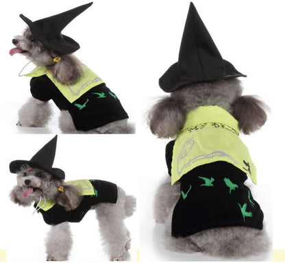 Customizable Christmas and Halloween dog costume apparel