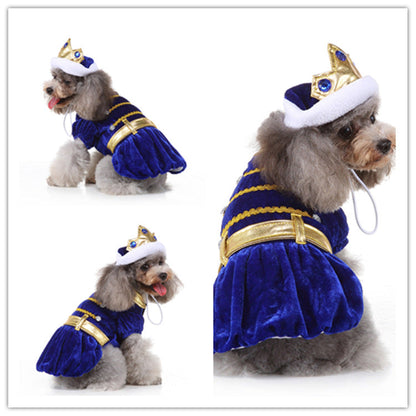 Personalized Christmas dog costume for holiday pets