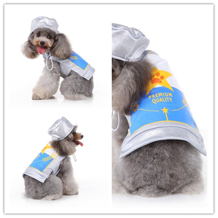 Personalized Christmas dog clothes for holiday and Halloween