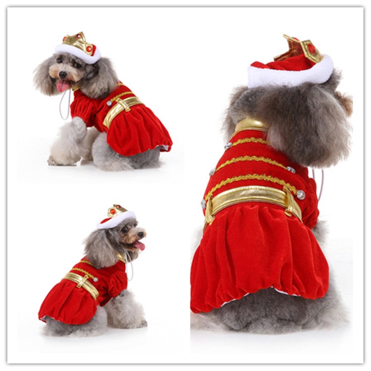 personalized christmas dog costume for holiday and halloween