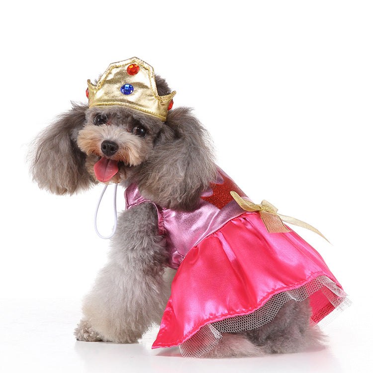 Personalized Christmas pet supplies dog costume in acrylic material
