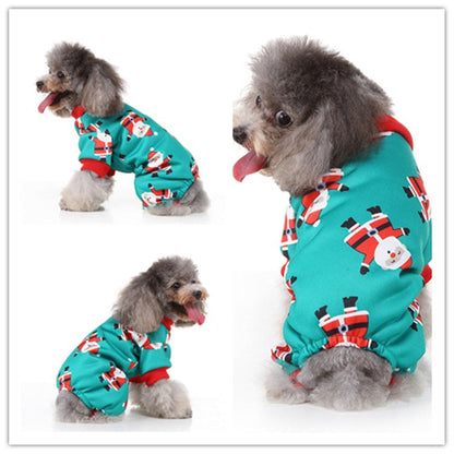 personalized Christmas dog costume for pets