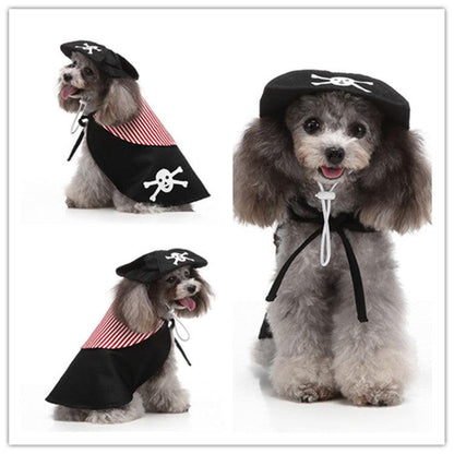 Personalized Christmas pet dog clothes for holiday costumes
