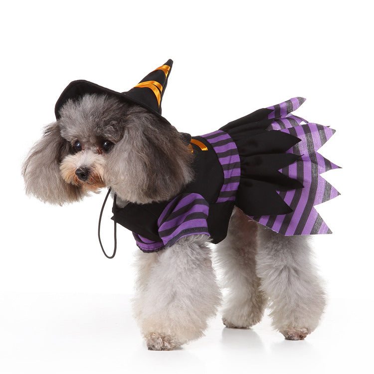 Personalized Christmas dog clothes for pets in festive costumes