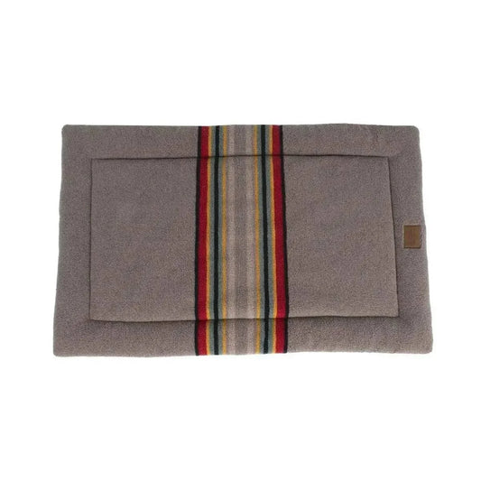 Pendleton comfort cushion dog bed with berber fabric and quilted canvas sides