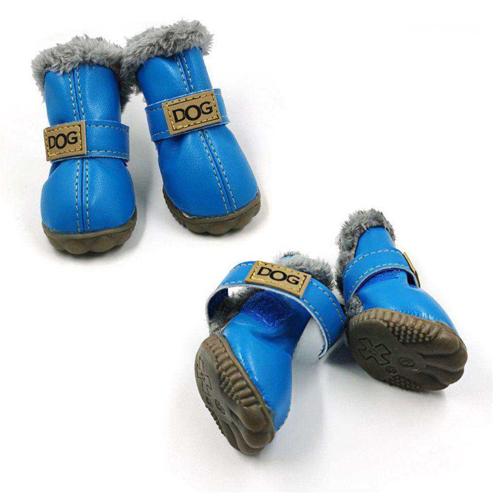Dog Australia waterproof fleece-lined warm dog snow boots for winter paw protection