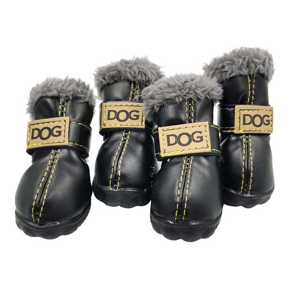 Dog Australia waterproof fleece-lined warm snow boots for dogs