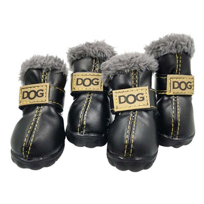 Dog Australia waterproof fleece-lined warm snow boots for dogs
