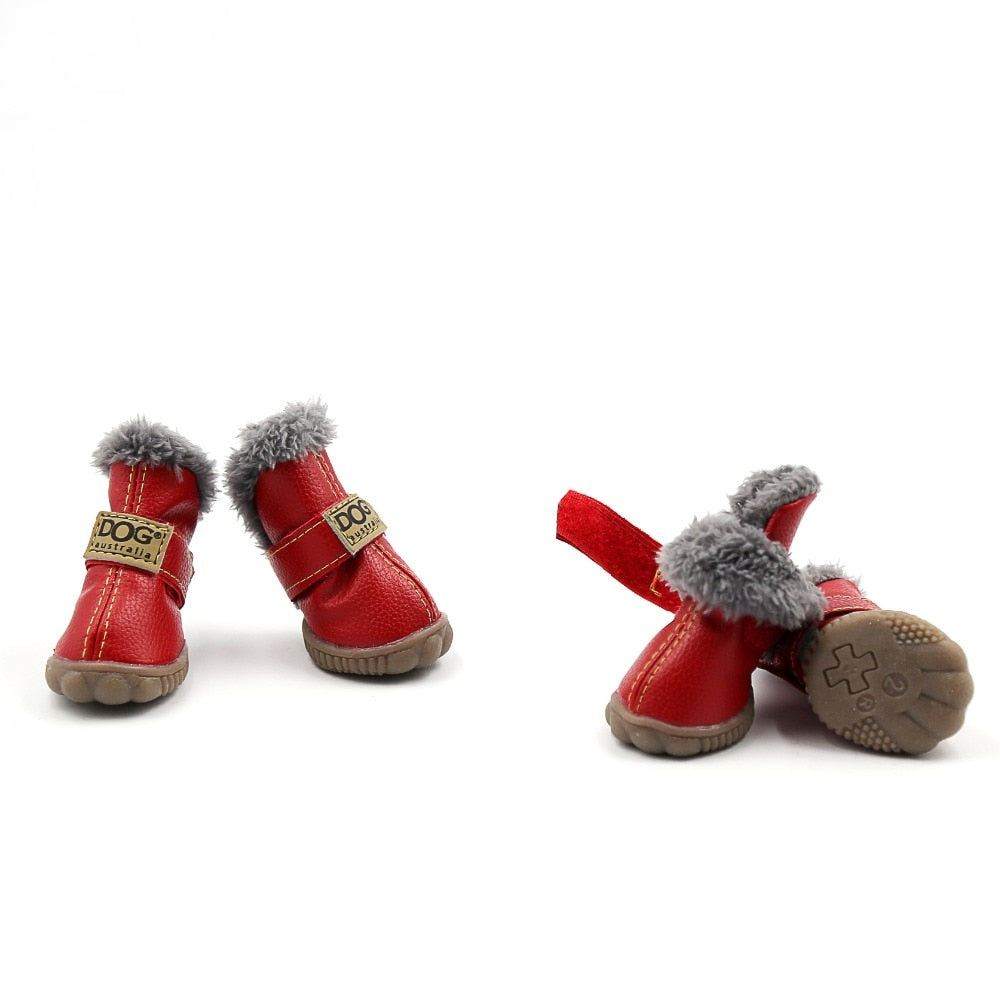 Dog Australia waterproof fleece-lined warm snow boots for dogs