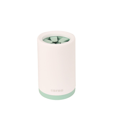 Portable silicone bristle paw cleaner for pets, small and large sizes available