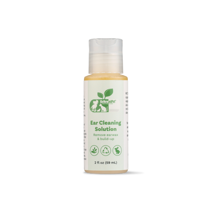ReNewedPet organicPETS Ear Cleaning Drops for removing earwax and debris, 2 oz bottle