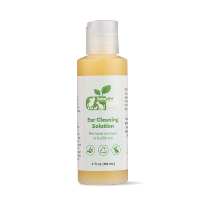 4-ALL PETS natural organicPETS Ear Cleaning Drops for earwax and buildup removal