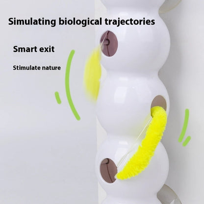 Smart Interactive Cat Toy  With Moving Tail Motion Activated Rechargeable