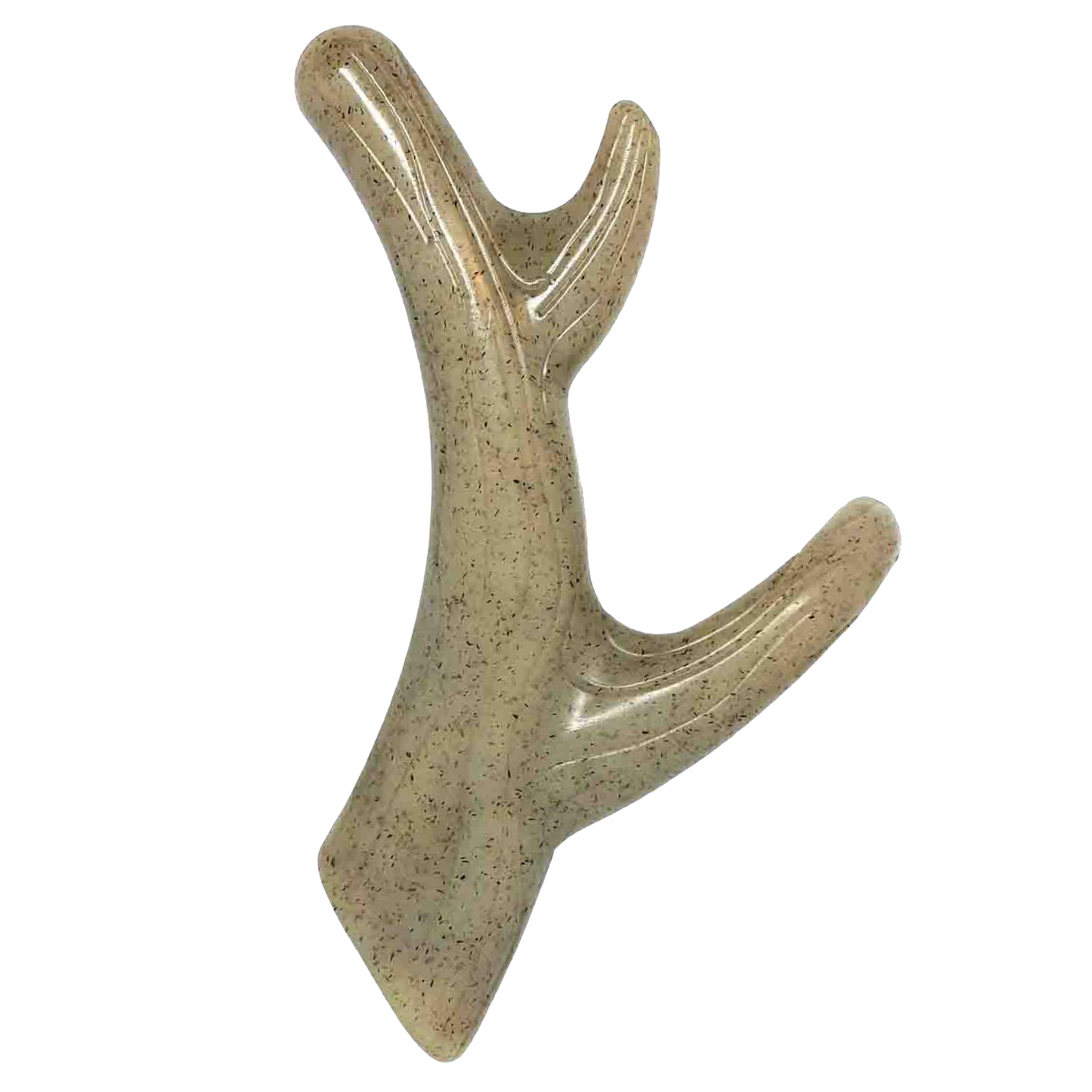 Ever Antler nylon chew bone dog toy with elk antler design