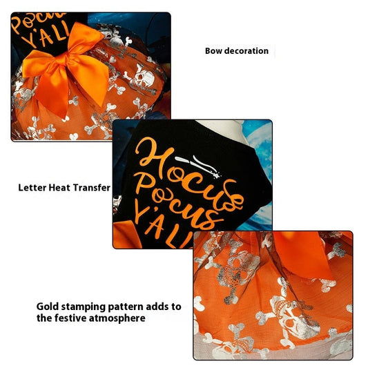 Halloween Skull Pet Costume