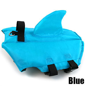 Pet Swimsuit Shark Fin Life Jacket