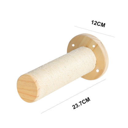 Cat climbing frame solid wood