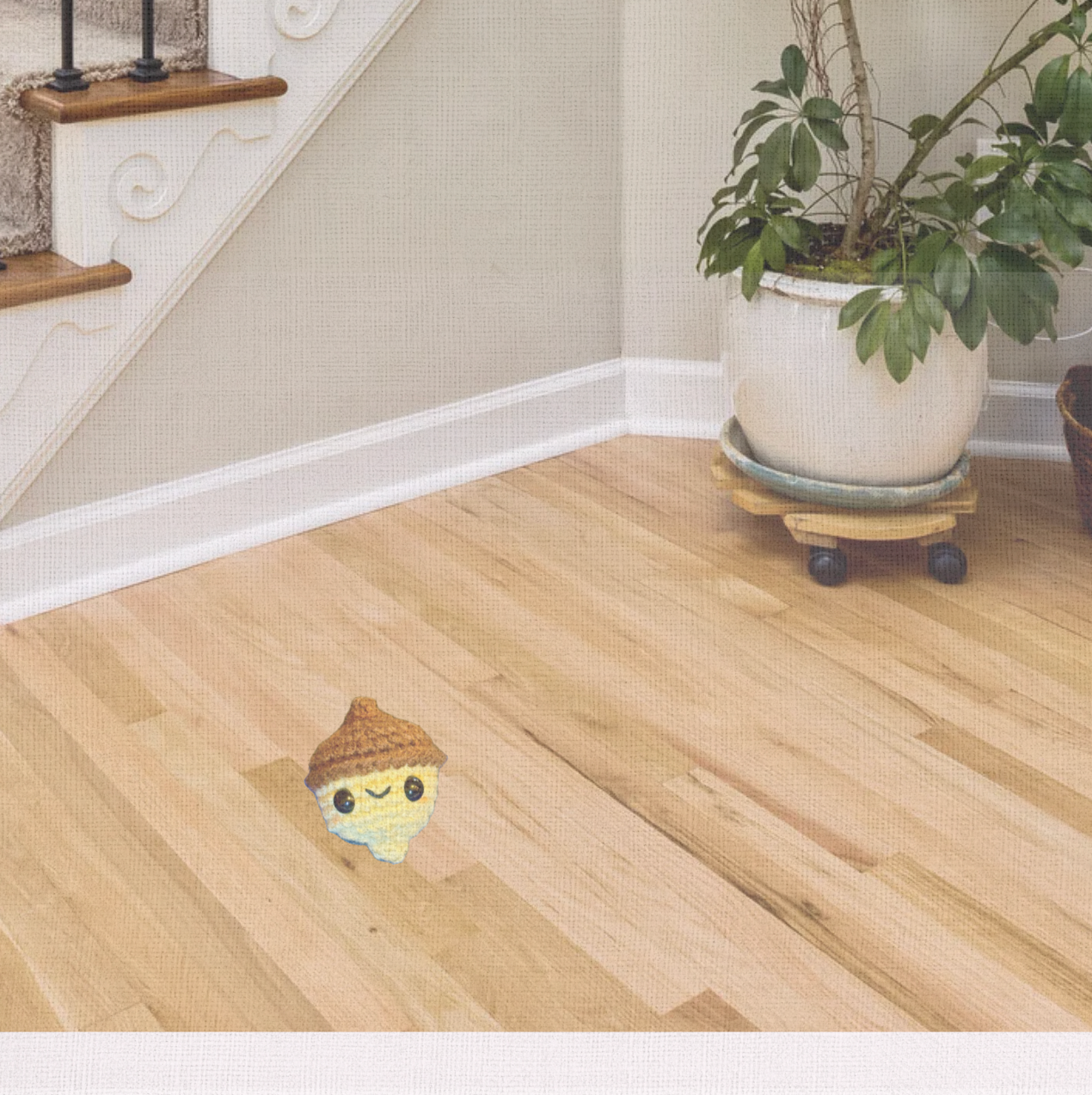 Augie the Acorn | Weighted Cat Toy for Instinctive Play and Enrichment