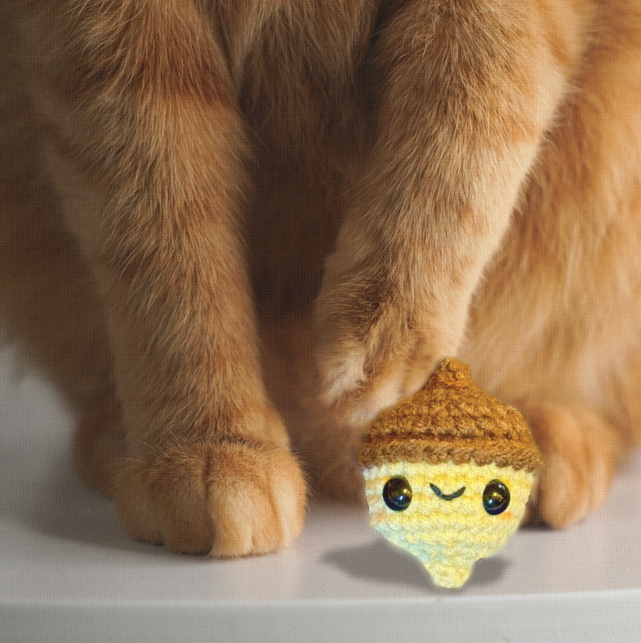 Augie the Acorn | Weighted Cat Toy for Instinctive Play and Enrichment