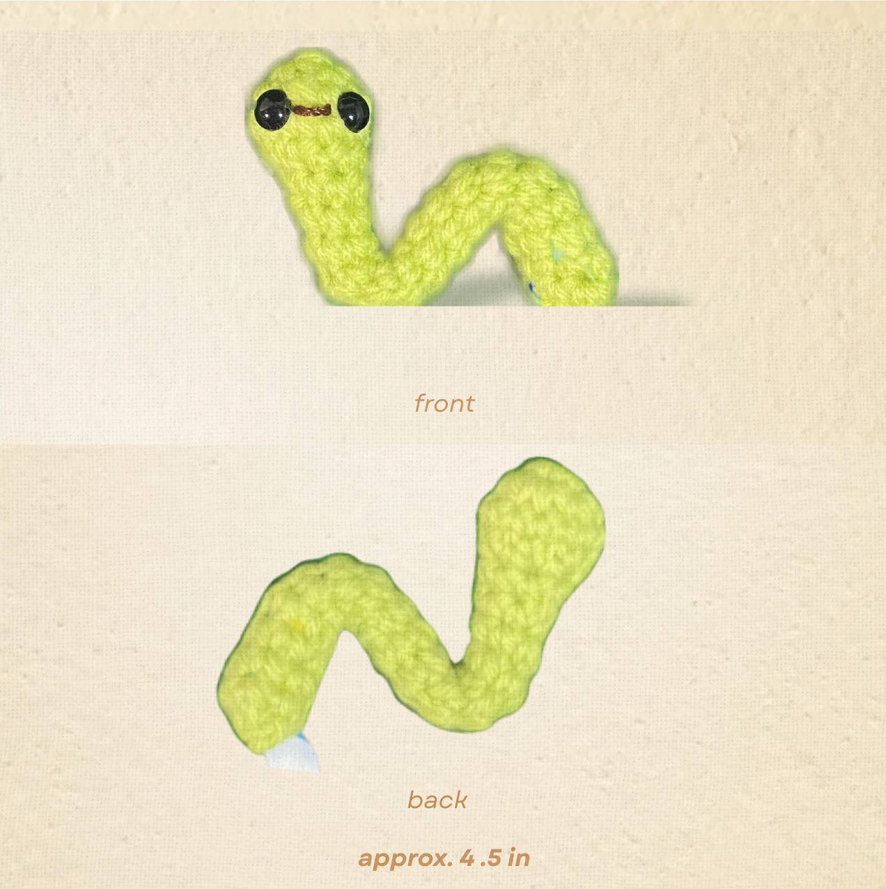Noodle the Inchworm | Lightweight Cat Toy for Active Play Stimulation