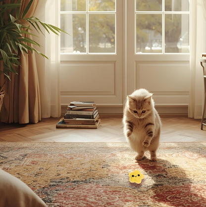 Lightweight Cat Toy - Twila L'etoile with Crinkles for Engaging Play