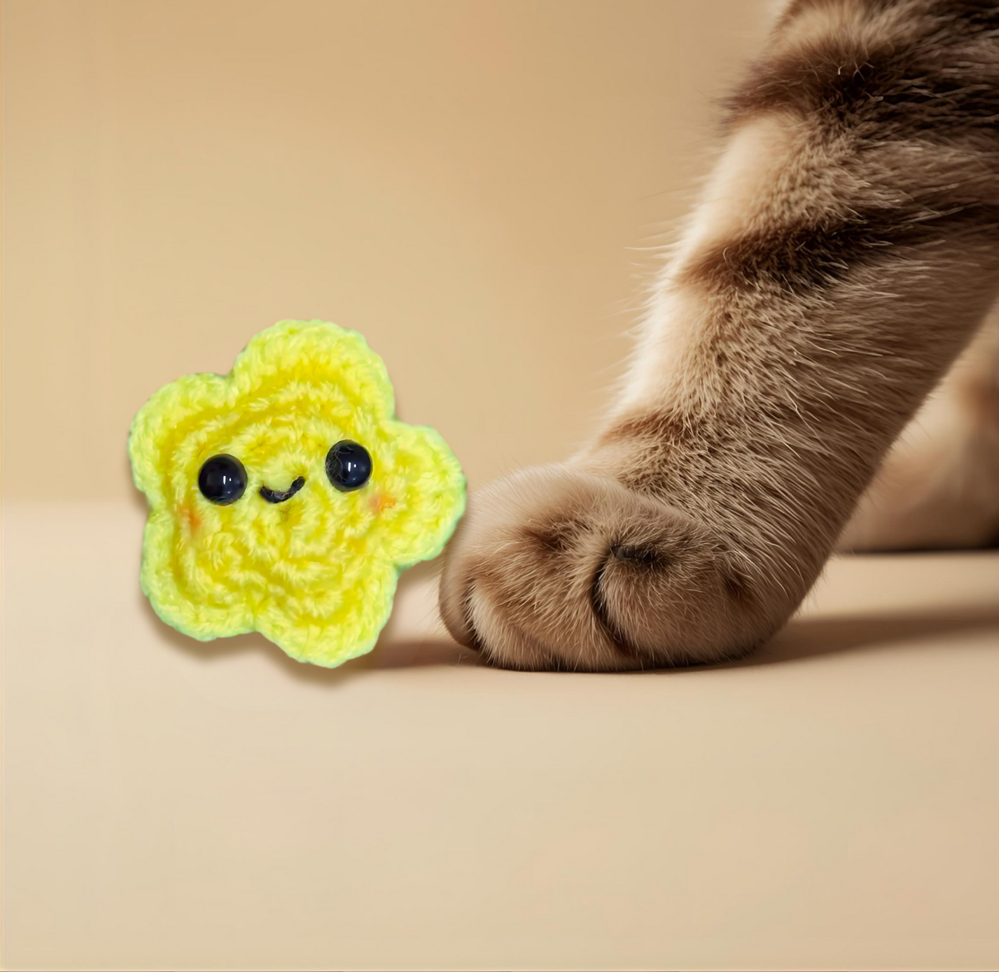 Lightweight Cat Toy - Twila L'etoile with Crinkles for Engaging Play